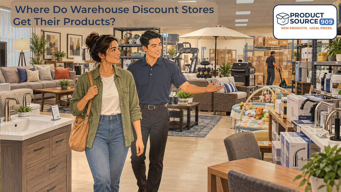 Where Do Warehouse Discount Stores Get Their Products?