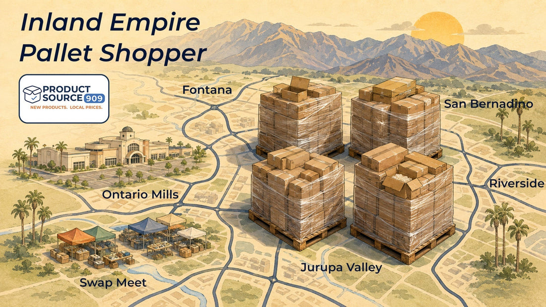 Mixed Merchandise Pallets in the Inland Empire: The ProductSource 909 Pallet Program