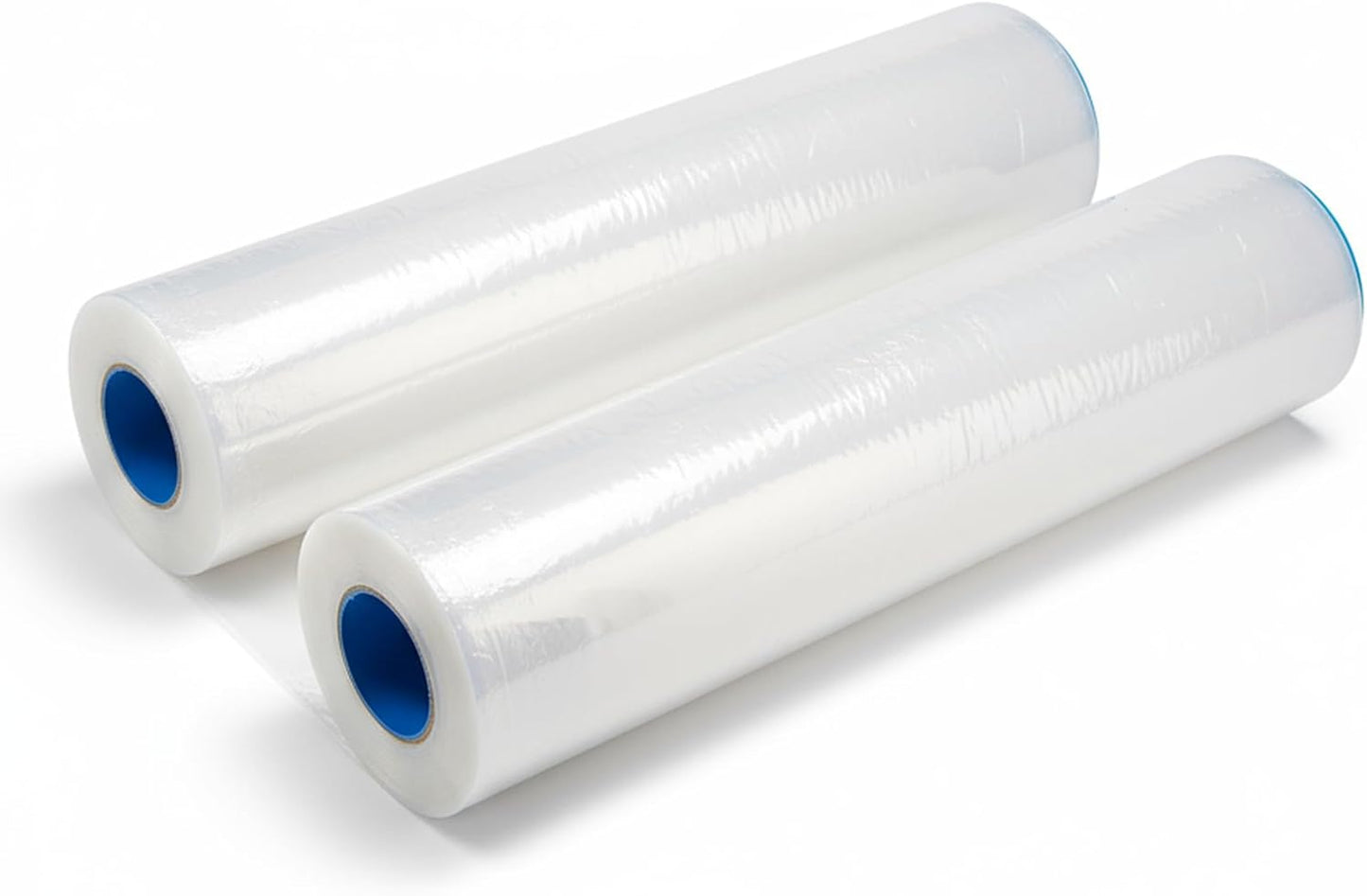 Stretch Wrap Stretch Film Roll 20 Inch x 1500FT,80 Gauge Industrial Strength up to 600% Stretch, Adhere Pallet Wrap - Heavy Duty Shrink Wrap Roll Good for Moving & Shipping