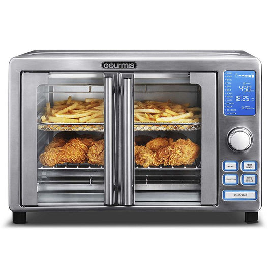 Gourmia XL French Door Countertop Air Fryer Oven