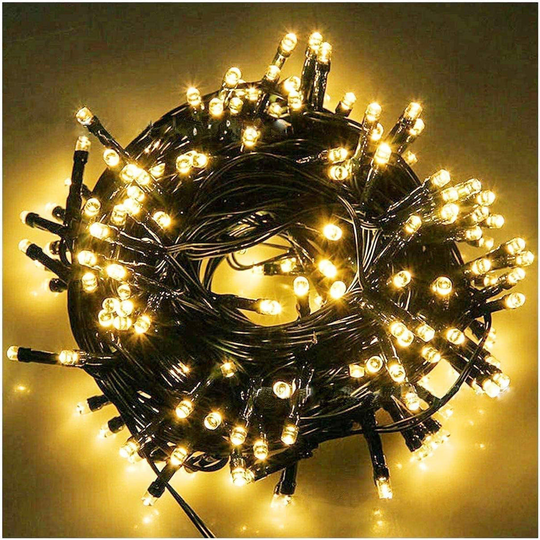 LED String Lights - Color Changing - Black Wire With Remote - New