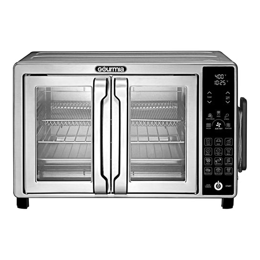 Gourmia French Door Countertop Oven with Temperature Probe