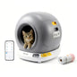 Self-Cleaning Cat Litter Box – App Control & Auto-Stop Safety