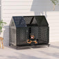 52 Inch Heavy Duty Indoor Dog Kennel for Large Dogs – Indestructible Dog Crate with Divider, Steel XL Dog Cage with Double Door, Wheels & Removable Tray, Black