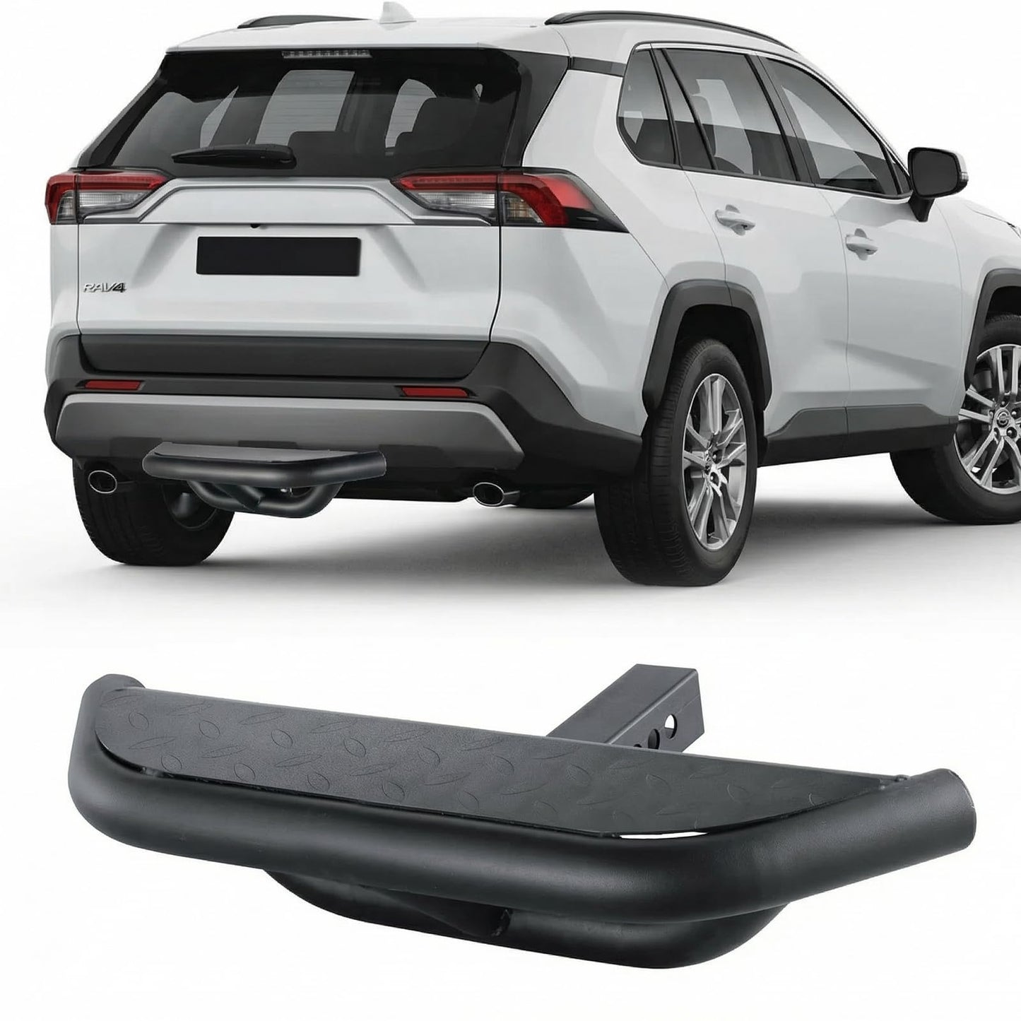 2" Hitch Receiver Step – 350 lbs, Non-Slip Steel Platform, Heavy-Duty Truck & SUV