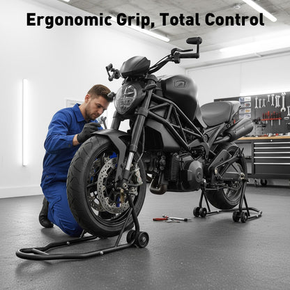 Motorcycle Front & Rear Stand Combo – 850 lbs, Universal Fit