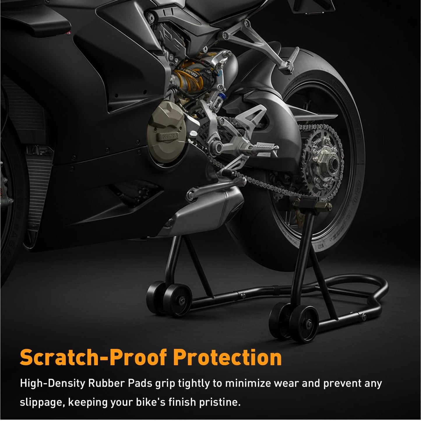 Motorcycle Front & Rear Stand Combo – 850 lbs, Universal Fit